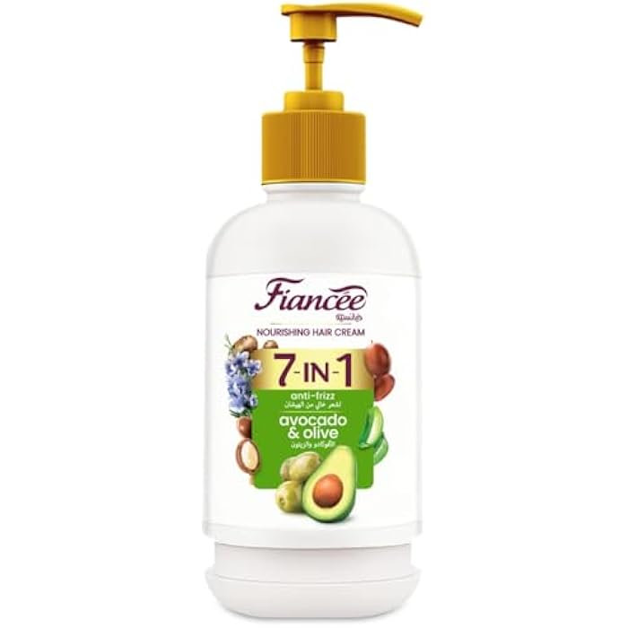 Fiancée 7 in 1 Hair Cream with Avocado and Olive - 240ml